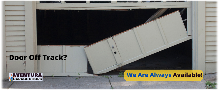 Garage Door Off Track in Aventura, FL?